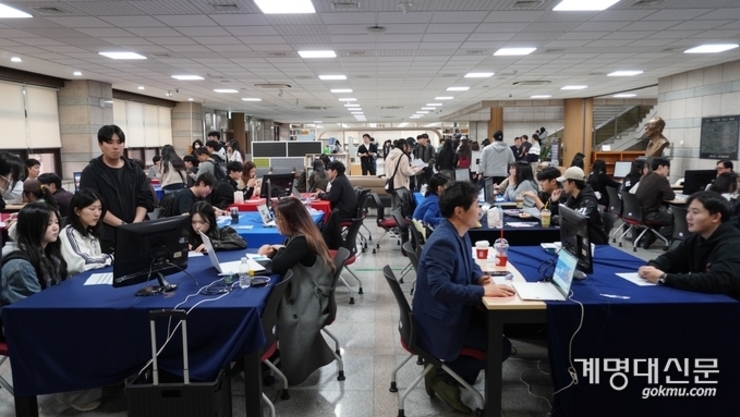 동산도서관, 2026학년도 전자정보박람회 열려