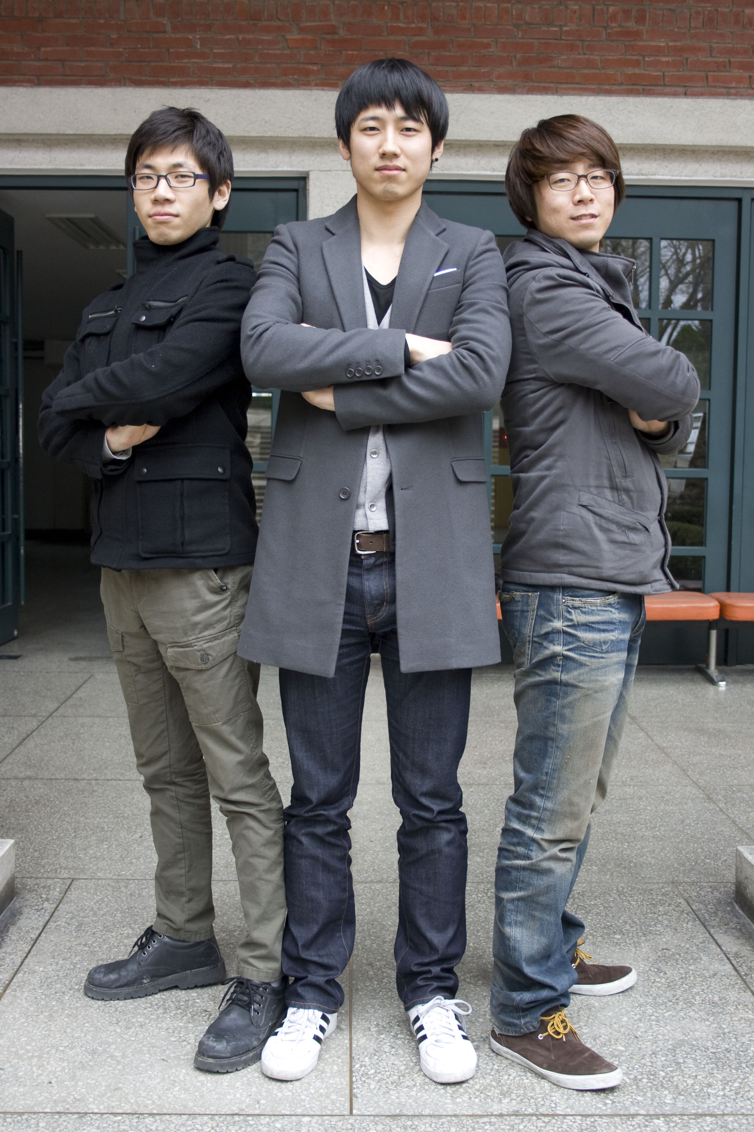 박영우 씨, 박정민 씨, 이호영씨 박정민 씨 제공