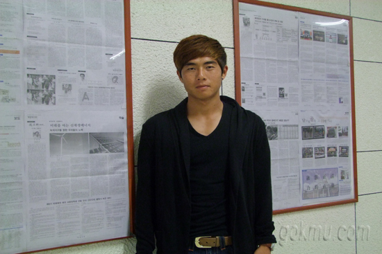 전국체전 개인전에서 우승한 정영훈 씨 윤지수 준기자