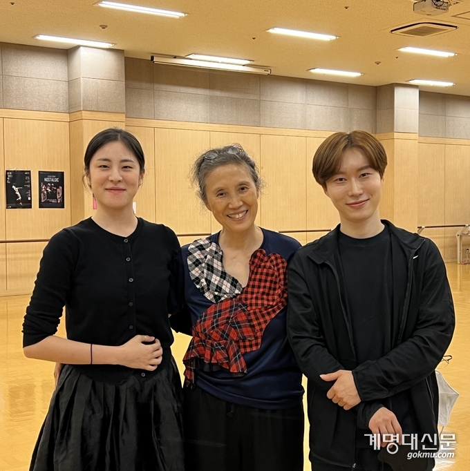 사진은 왼쪽부터 우민정 씨, 장유경 명예교수, 박창현 씨 ⓒ김우빈 기자